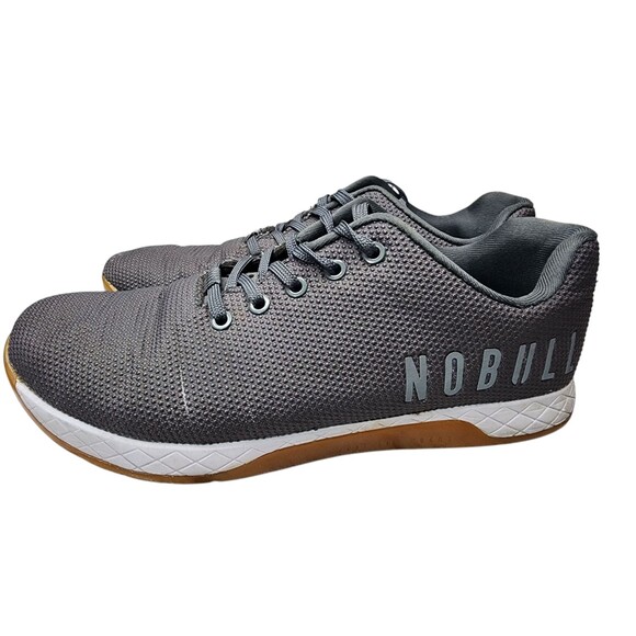 NOBULL No Bull‎ Shoes Mens 10.5 W 12 Gray Outwork Crossfit Trainers Superfabric